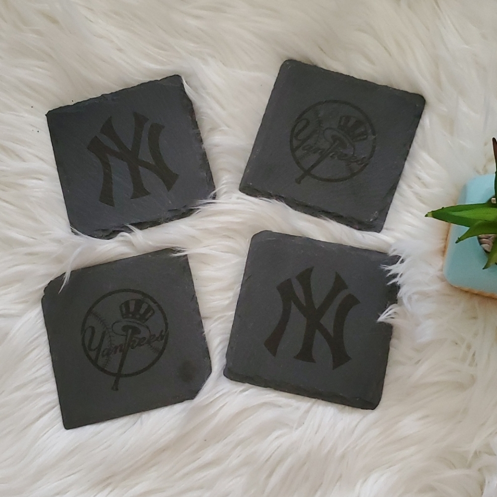 MLB New York Yankees Ceramic Premium Coasters